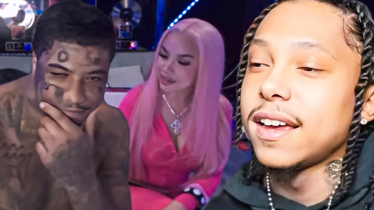 Prime Reacts to Blueface Trying to CRUSH Stiff Barbie ! 