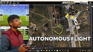 How to do AUTONOMOUS flight in mission planner?