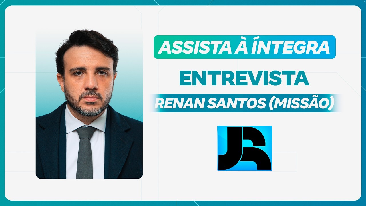 Entrevista com Renan Santos (Missão) no Jornal da Record