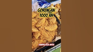 Thumbnail of gorengan 1000 enak dan ramai ! #batam #jajanan #gorengan #enak #viral #murah #unik #kuliner
