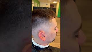 Transforming haircut from fuzzy to Fresh with this tight SKIN FADE #barbershop #barber #skinfade