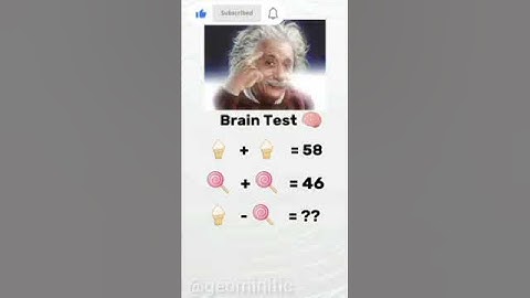 Only Geniuses Can Solve This Math Puzzle#quiz #iqmathchallenge#mathquiz #viralvideo#geominitic#maths