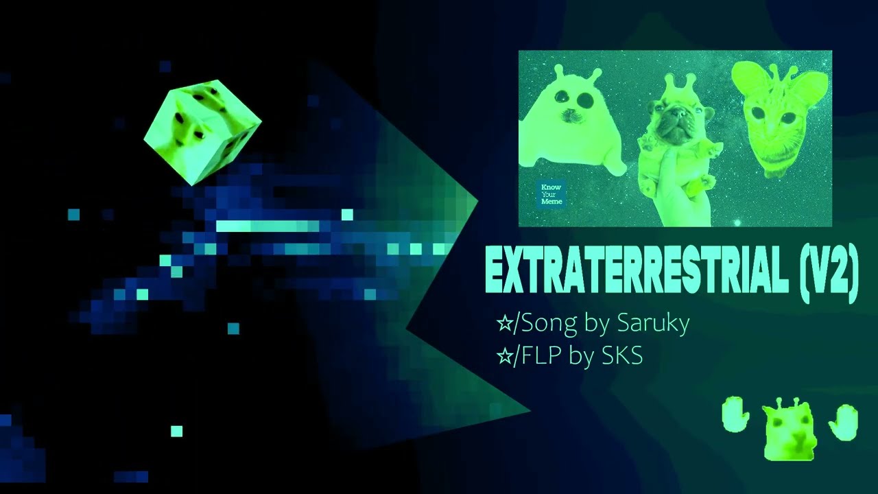 Extraterrestrial v2 but Nikku and SKS sing it - FNF Cover + FLP