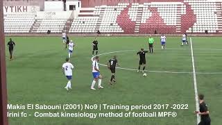 MPF® soccer kinesiology |  Makis El Sabouni | 2001 | Irini fc | Athens | Hellas