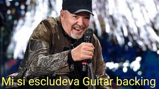 Mi si escludeva - Vasco Rossi (Guitar backing track)