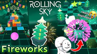 [EXPLODING Moment ] Rolling Sky  Fireworks