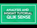 Qlik sense analysis and insight tutorial