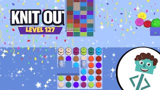 Knit Out Level 127 | Walkthrough | No Boosters