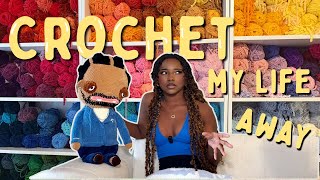 Random Work Days As A Full-Time Crochet Artist