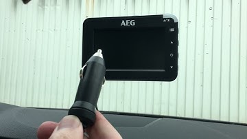Solar Wireless Car Camera Installation  I  AEG RV4.3 Rückfahrkamera-System