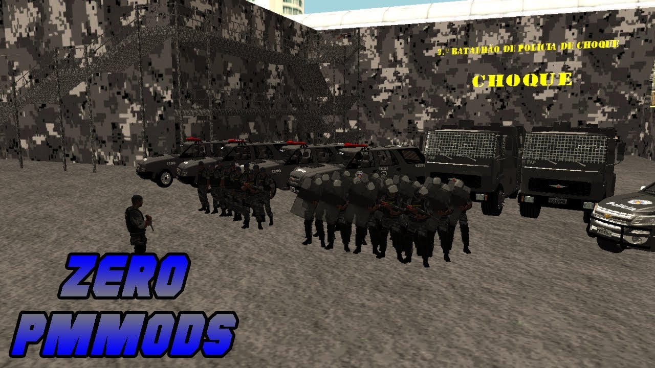 🚔GTA PMESP - TROPA DE CHOQUE | HOMENAGEM AO CHOQUE