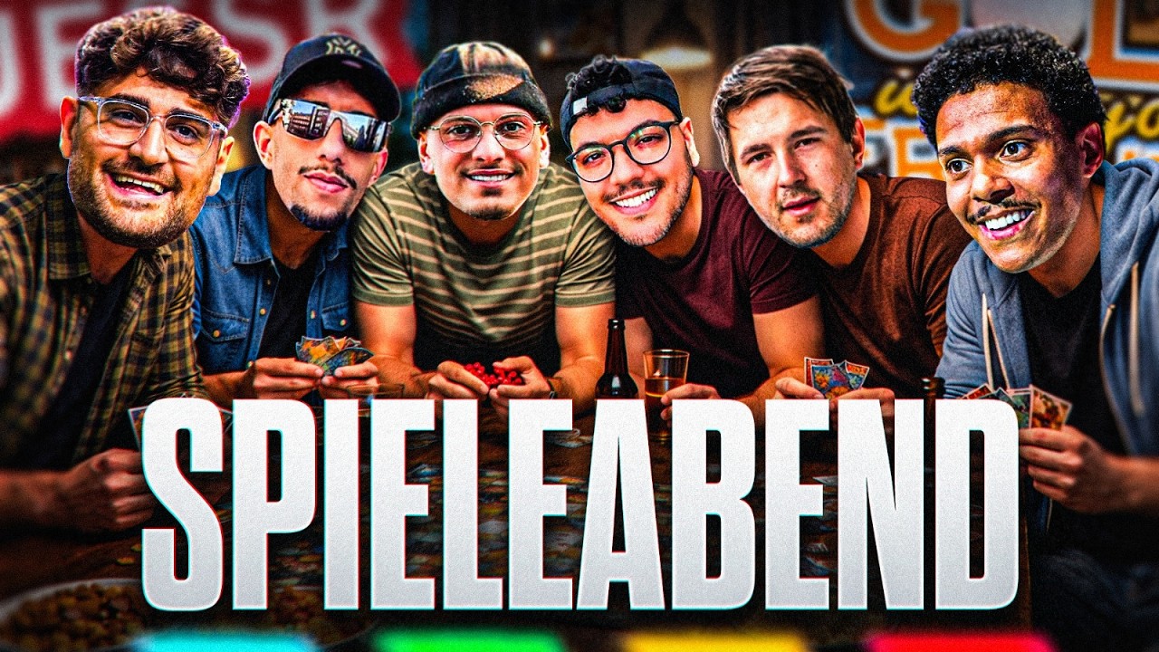 LACHKICK SPIELEABEND MIT WIRTSQUAD😂 feat. Willy, Panne, Jussef, Maus & Mehdi🔥