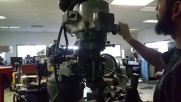 9" X 49" BRIDGEPORT SERIES I 2HP VERTICAL MILL