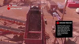 Ground feed bins increasing the performance of mine sites