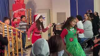 Bella's 2023 Holiday Program performance at Del Valle Elementary.