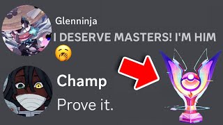 TRASHTALKING Expert Greninja Player Says He Deserves Masters So I Made Him Prove It. Pokemon Unite