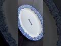 Custom wedding plate, Hand painted porcelain