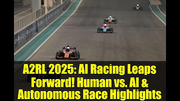 A2RL 2025: AI Racing Leaps Forward! Human vs. AI & Autonomous Race Highlights