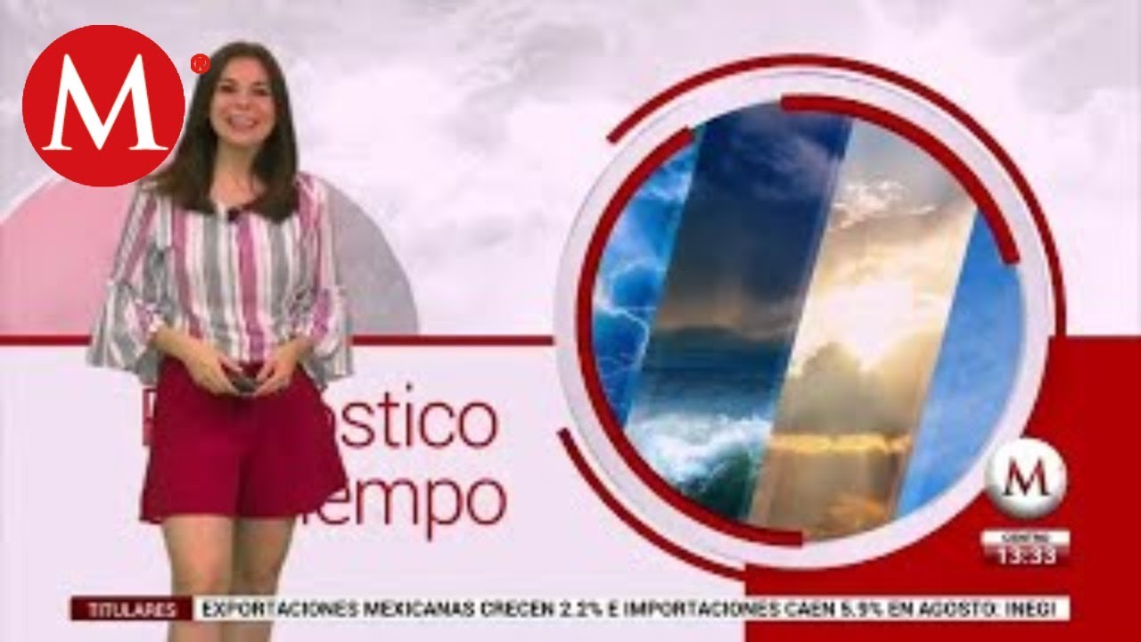 El clima para hoy 27 de septiembre, con Arlett Fernández milenio tv en vivo