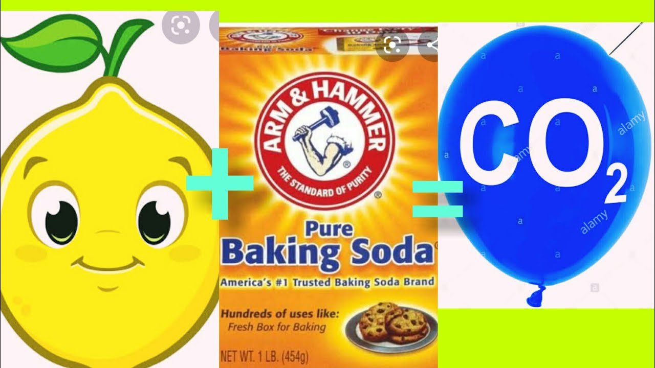 Lemon juice and baking soda experiment bk experiments youtube