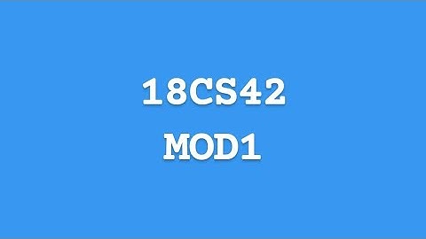 18CS42 MODULE 1 DESIGN AND ANALYSIS OF ALGORITHMS (DAA) | VTU 4th SEM CSE