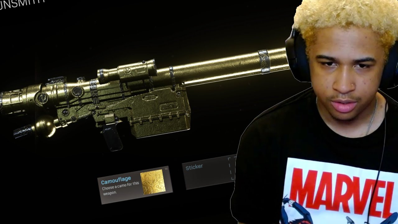 Getting CAMOS for LAUNCHERS in MODERN WARFARE are stressful...