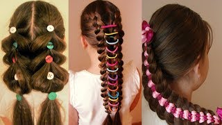 ОЧЕНЬ ЛЕТНИЕ КОСЫ Оригинальные причёски для девочки Hair video Hair tutorial ОЧЕНЬ ЛЕТНИЕ КОСЫ Оригинальные причёски для девочки Hair video Hair tutorial