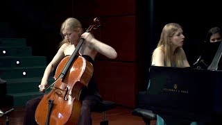 Brahms - Sonata in e Minor op.38 - Anouchka & Katharina Hack - 1st movement
