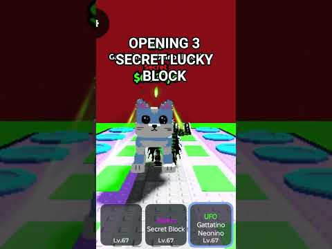 OPENING 3 SECRET LUCKY BLOCK | Hypeblox