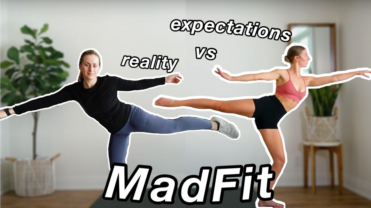TRYING A MADFIT WORKOUT (taylor swift evermore dance workout) YouTube