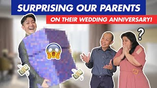 Surprising OUR PARENTS on their WEDDING ANNIVERSARY!