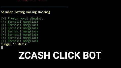 NUYUL ZCASH CLICK BOT TELEGRAM || TERMUX SCRIPT || 100% WORK