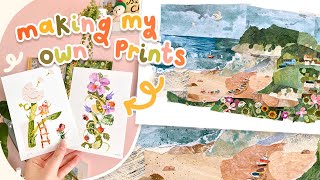 Making my own art prints with the Canon PIXMA PRO-200 printer | And making new art!
