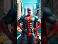 Transformation into superman | Spiderman vs Sonic vs Deadpool #spiderman #joker #sonic #marvel #dc