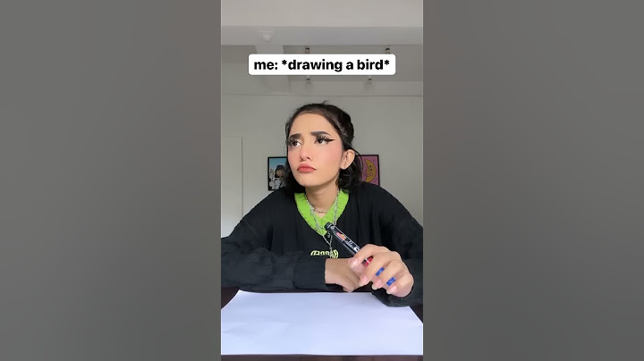 Drawing a realistic bird