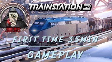 Trainstation 2 [2023] First time 35min Gameplay