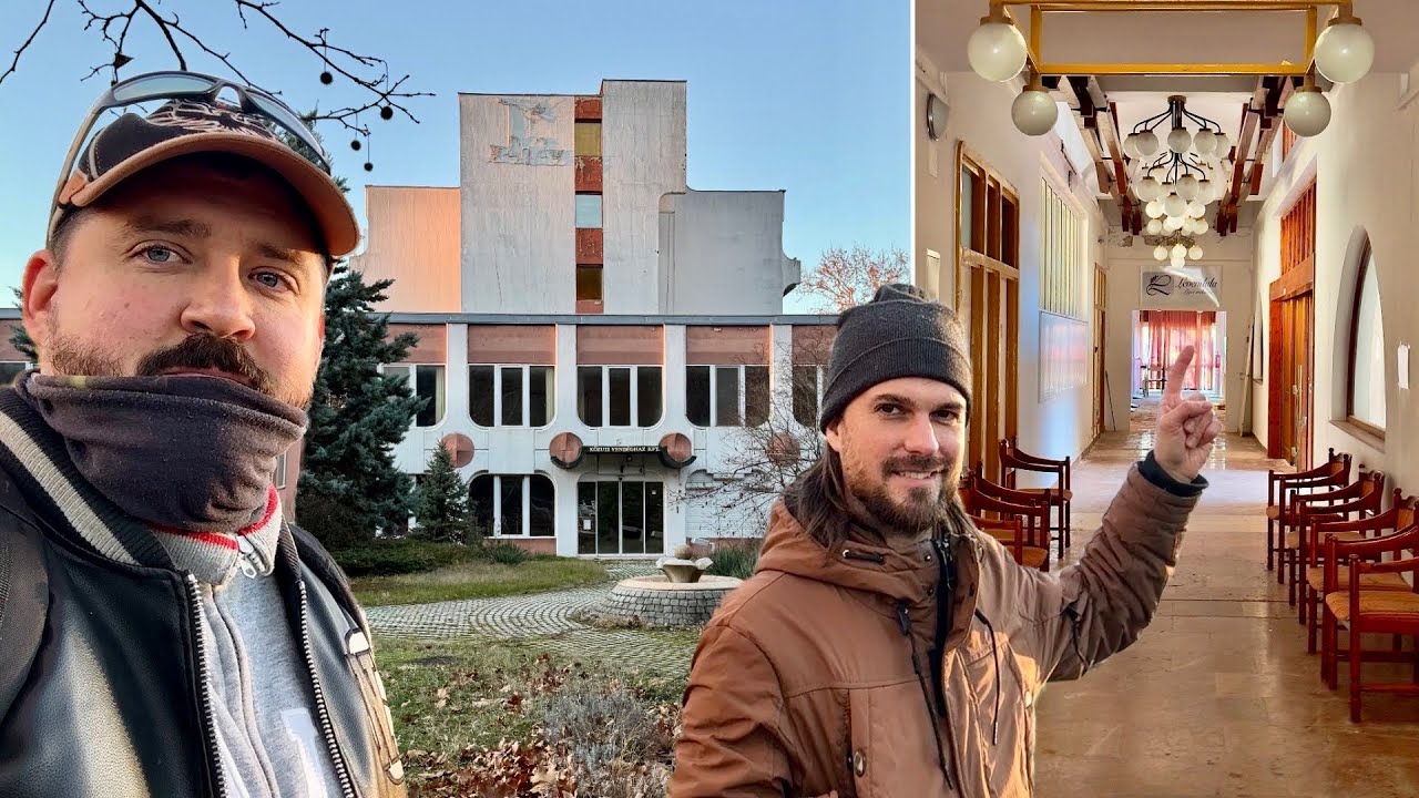 Retró SZELLEMHOTEL a Balatonnál: Hotel Három Hattyú🦢🦢🦢😱 - Elhagyatva Magyarországon 234.