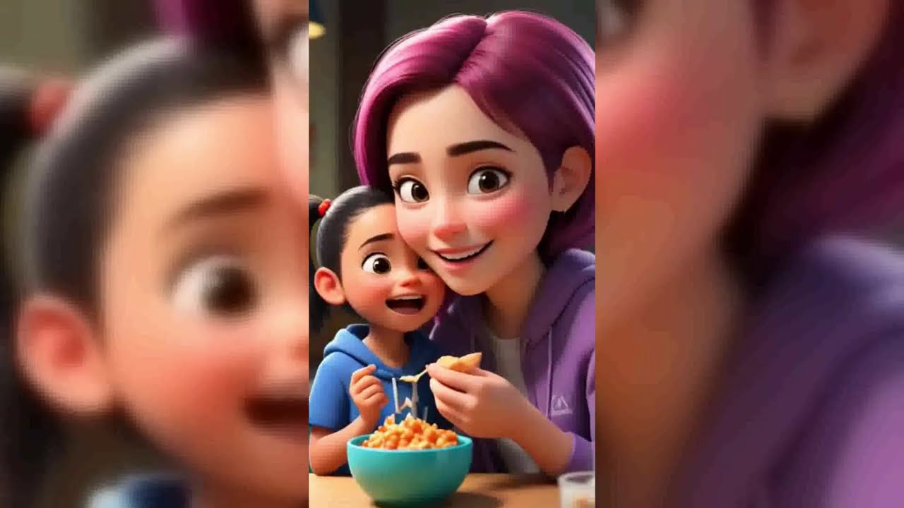 Colorful City Adventure: Sisters Alina and Shalya Explore Colors Together!