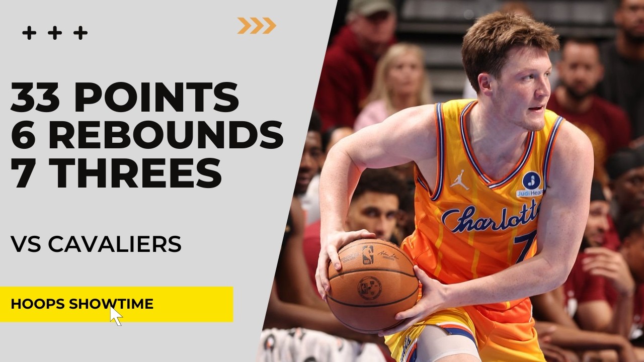 Kon Knueppel 33 Points, 7 Threes, 6 Rebs vs Cavaliers I 25-26 NBA 
