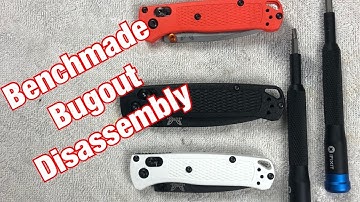 Benchmade Bugout Disassembly