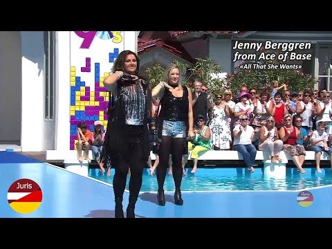 Jenny Berggren From Ace Of Base «All That She Wants» Zdf-Fernsehgarten 12.08.2018