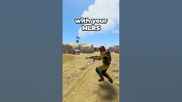 How To Send An MLRS Strike The Right Way in Rust! 💥 #rust #rusttips #rustgame #rustshorts #rustpc