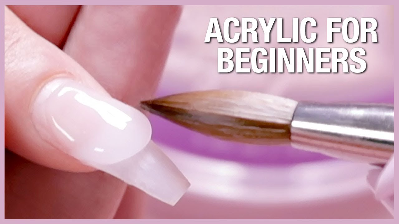 💅🏼Acrylic Nail Tutorial - How To Apply Acrylic For Beginners