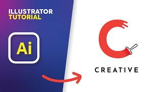 C Letter Creative Logo Design Tutorial in Adobe Illustrator | Step-by-Step Guide