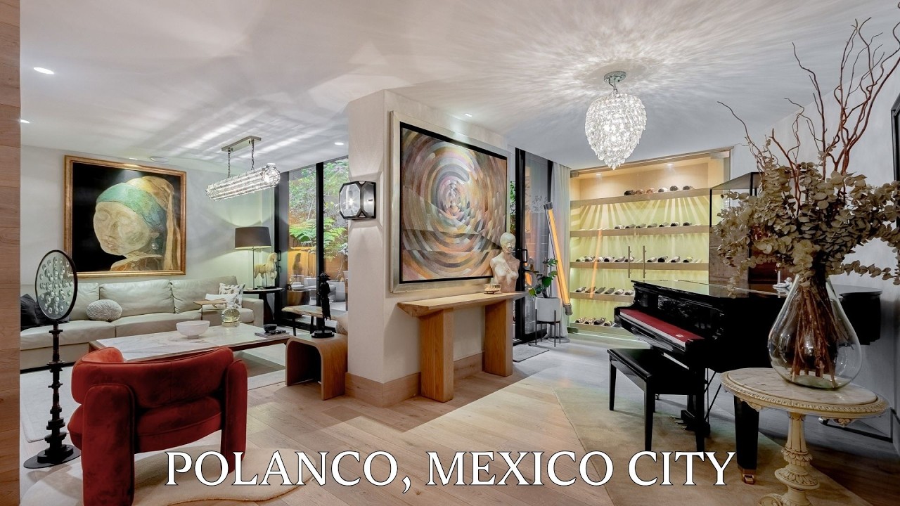 En venta Un Refugio de Lujo Sin Precedentes en Polanco | $38.5 Millones