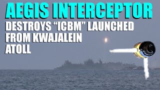 Aegis SM-3 Block IIA уничтожила цель класса межконтинентальной баллистической ракеты, запущенную с атолла Кваджалейн