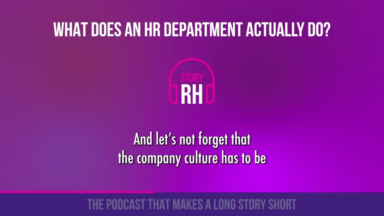 What does an HR department actually do YouTube