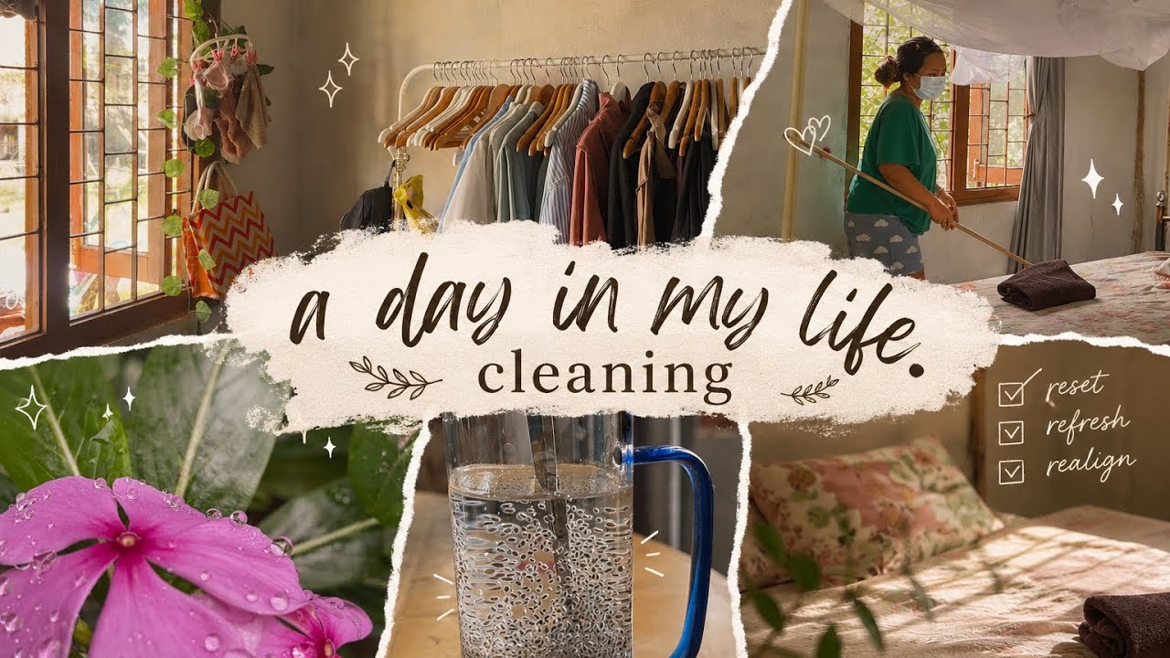 My Life Clean Set A DAY IN MY LIFE🛖//Cleaning my house after so long🫡 - YouTube