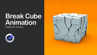 Celebrity Cinema 4D Tutorial -  Voronoi Fracture Profile