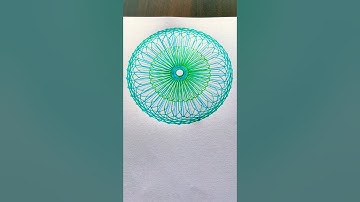 Spirograph Design#relaxing  #oddlysatisfying #spirograph #design #satisfying #art #shorts